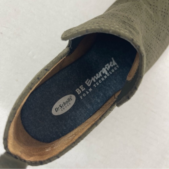 Dr. Scholl’s Women’s Rise Olive Suede Ankle Boot Size 6.5 - Picture 8 of 10